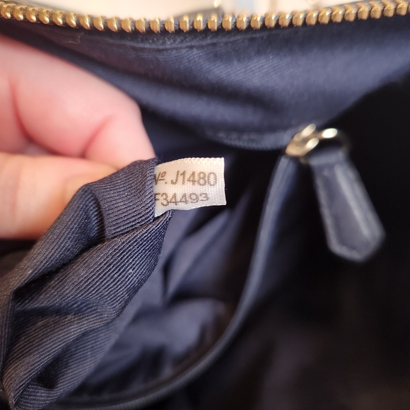 Coach Kelsey Satchel Navy Pebbled Leather - Picture 10 of 12